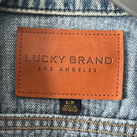 Lucky Brand Blue Denim Jacket, gorgeous - Picture 2 of 8